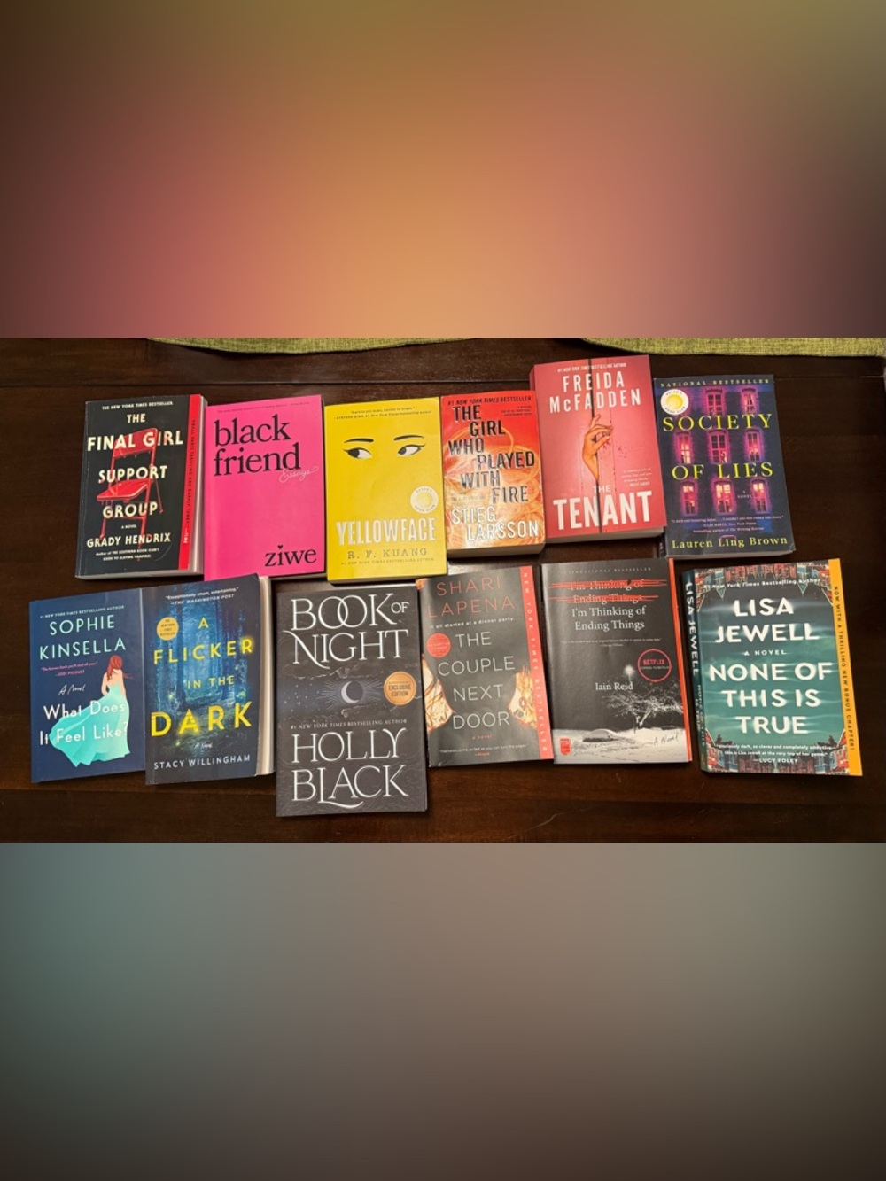 Mixed Book Lot – Bestselling Thrillers, Fiction & Book Club Favorites